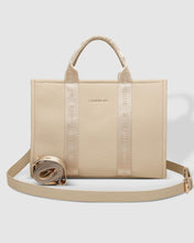 Load image into Gallery viewer, Louenhide Manhattan Logo Tote Bag - Biscotti
