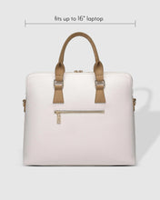 Load image into Gallery viewer, Louenhide Houston Laptop Bag - Vanilla