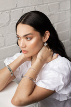 Load image into Gallery viewer, Murkani - Small Hoop Earrings - Silver