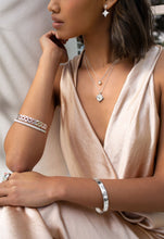 Load image into Gallery viewer, Murkani - Harmony Necklace with Mother of Pearl - Stirling Silver