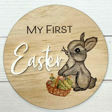 Load image into Gallery viewer, My First Easter - Bunny Plaque