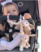 Load image into Gallery viewer, 2pk Stroller Toys - Fawn & Bunny