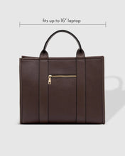 Load image into Gallery viewer, Manhattan Tote Bag - Chocolate