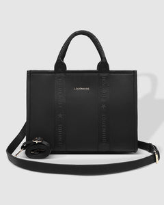 Louenhide Manhattan Logo Tote Bag - Black