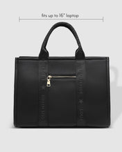 Load image into Gallery viewer, Louenhide Manhattan Logo Tote Bag - Black