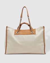 Load image into Gallery viewer, Louenhide Brazil Shopper Bag - CREAM CANVAS/CAMEL