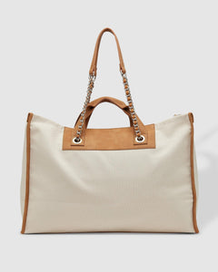 Louenhide Brazil Shopper Bag - CREAM CANVAS/CAMEL