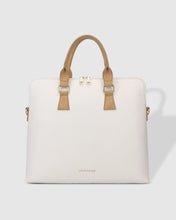 Load image into Gallery viewer, Louenhide Houston Laptop Bag - Vanilla