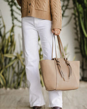 Load image into Gallery viewer, Louenhide Teneriffe  Suede Tote Bag