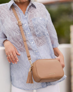 Jacinta Crossbody Bag - Latte