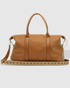 Alexis Weekender Travel Bag - Tan Ezra