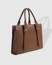 Load image into Gallery viewer, Louenhide Harper Laptop Bag - Cocoa