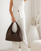 Load image into Gallery viewer, Louenhide Monaco Shoulder Bag - Chocolate