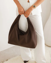 Load image into Gallery viewer, Louenhide Monaco Shoulder Bag - Chocolate