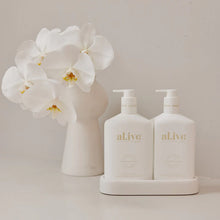 Load image into Gallery viewer, Al.ive - Wash &amp; Lotion Duo + Tray - Mango &amp; Lychee