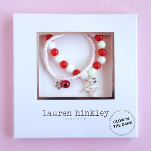 Lauren Hinkley-Jingle Bell Reindeer Bracelet Set