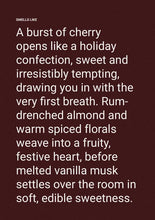 Load image into Gallery viewer, Smith &amp; Co. Limited Edition Festive Collection - Maraschino Cherry Scented Candle 80g
