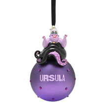 Load image into Gallery viewer, Disney Christmas Glass Bauble: Ursula