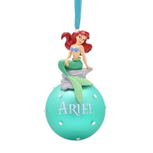 Load image into Gallery viewer, Disney Christmas Glass Bauble: Ariel