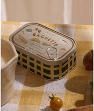Load image into Gallery viewer, Paddywax Bistro French Baguette Printed Tin Candle - Rosemary Thyme 4.5oz 127g