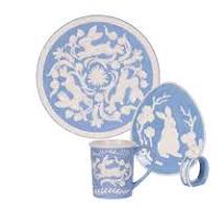 Load image into Gallery viewer, Easter - Blue Lapin Plate