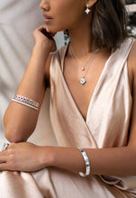 Load image into Gallery viewer, Murkani - Harmony Necklace with Mother of Pearl - Stirling Silver