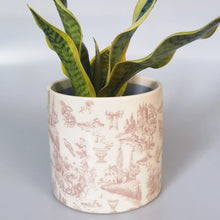 Load image into Gallery viewer, Romantique Toile Planter Pink - 14CM