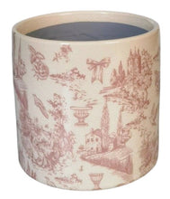 Load image into Gallery viewer, Romantique Toile Planter Pink - 14CM