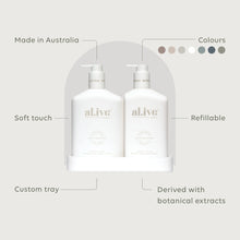 Load image into Gallery viewer, Al.ive - Wash &amp; Lotion Duo + Tray - Mango &amp; Lychee