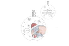 Load image into Gallery viewer, Magical Christmas: Bauble Dumbo &#39;My First Christmas&#39; - Ornament