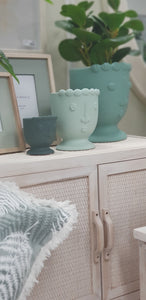 Jose Ceramic Planter - Mint Green