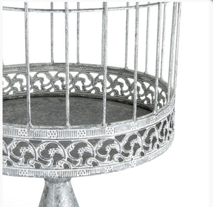 Large Coventry Birdcage on Ornate Stand