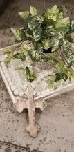 Load image into Gallery viewer, Filigree Square Tray with Glass Insert