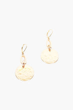 Load image into Gallery viewer, Metal Mid Drop Hook Earrings (Gold)