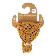 Load image into Gallery viewer, O.B. Designs -  Crochet Bunting Flag - Cinnamon