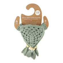 Load image into Gallery viewer, O.B. Designs - Crochet Bunting Flag - Sage