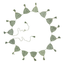 Load image into Gallery viewer, O.B. Designs - Crochet Bunting Flag - Sage