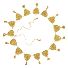 Load image into Gallery viewer, O.B. Designs - Crochet Bunting Flag - Turmeric