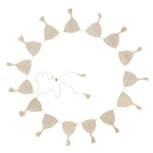 Load image into Gallery viewer, O.B. Designs - Crochet Bunting Flag - Vanilla