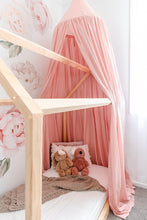 Load image into Gallery viewer, O.B. Designs - Rose Petal Pink Linen Canopy | Boho Luxurious Canopies | Handmade