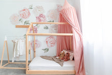 Load image into Gallery viewer, O.B. Designs - Rose Petal Pink Linen Canopy | Boho Luxurious Canopies | Handmade