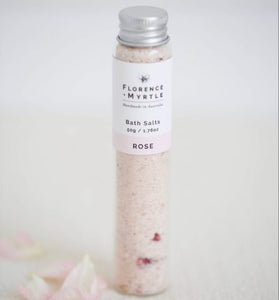 On Sale - Florence and Myrtle Bath Soak - Rose