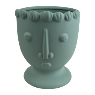 Javier Ceramic Planter - Green