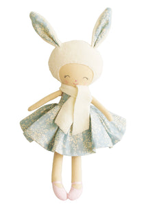 Belle Bunny Girl -  31cm Blue Floral