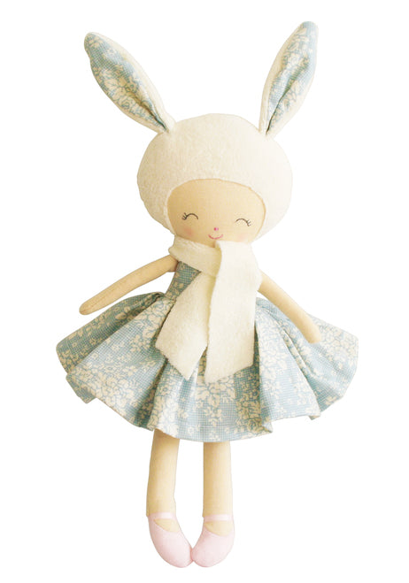 Belle Bunny Girl -  31cm Blue Floral