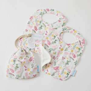 Jiggle and Giggle - Muslin Bib 2 Pack - Earth Spirit