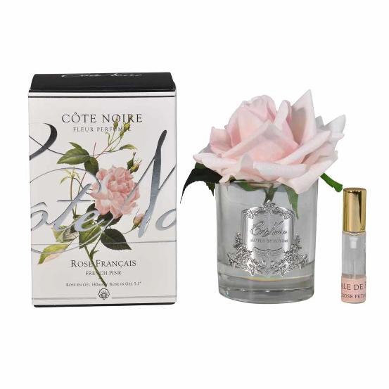 Côte Noire Perfumed Natural Touch Rose in Clear - Pink Blush