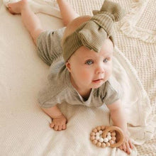Load image into Gallery viewer, O.B. Designs - Blush Pink | Eco-Friendly Teether | Organic Beechwood Silicone Toy