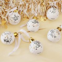 Load image into Gallery viewer, Disney Collectible Ceramic Mini Baubles – Set of 15