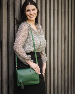 Jane Crossbody Bag - Forest Green